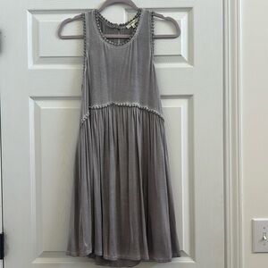 Grey casual dress